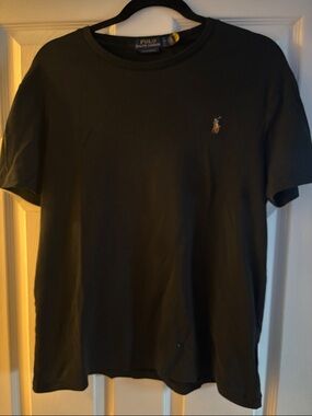 Polo by Ralph Lauren Black Short Sleeve Crew Tee